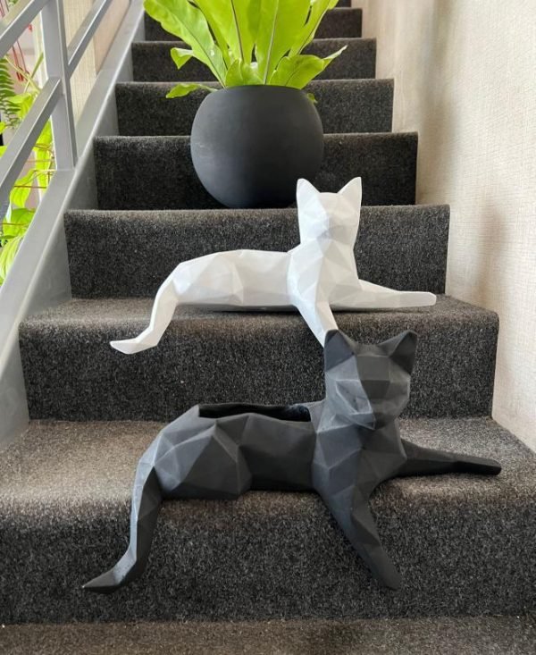 Suculenta + Maceta Pet Friendly Minino | 21cm