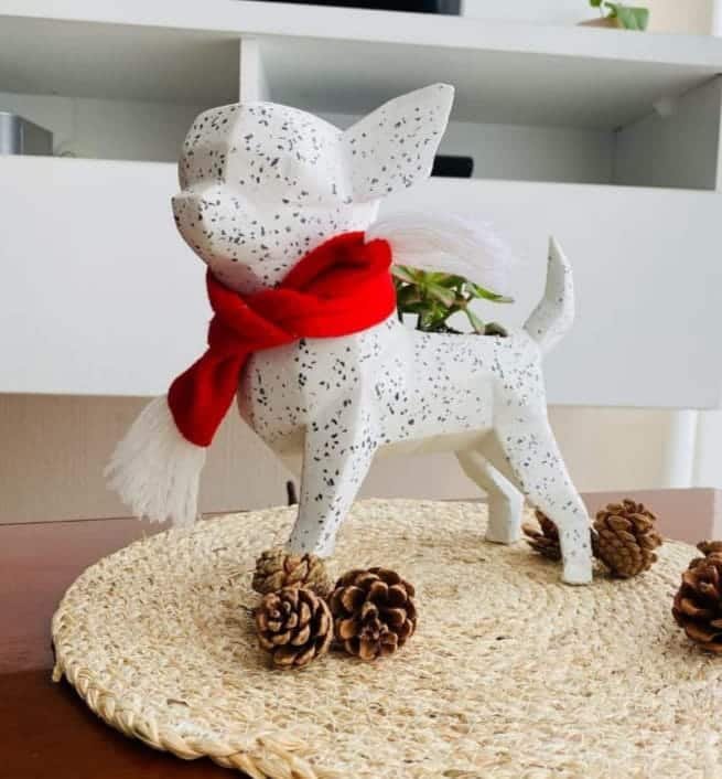 Maceta Pet Friendly Chihuahua + Suculenta | 25cm - Imagen 6