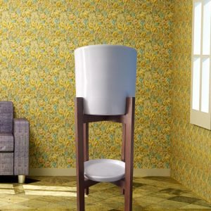 Alternative view of Maceta + Pedestal | 85cm