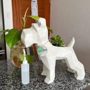 Suculenta + Maceta Pet Friendly Schnauzer | 33cm