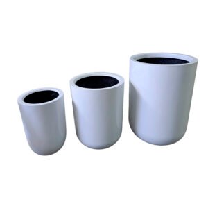 Set de Maceta Capsula Blanco