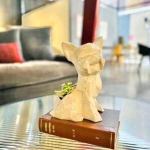 Alternative view of Maceta Pet Friendly Yorkie + Suculenta