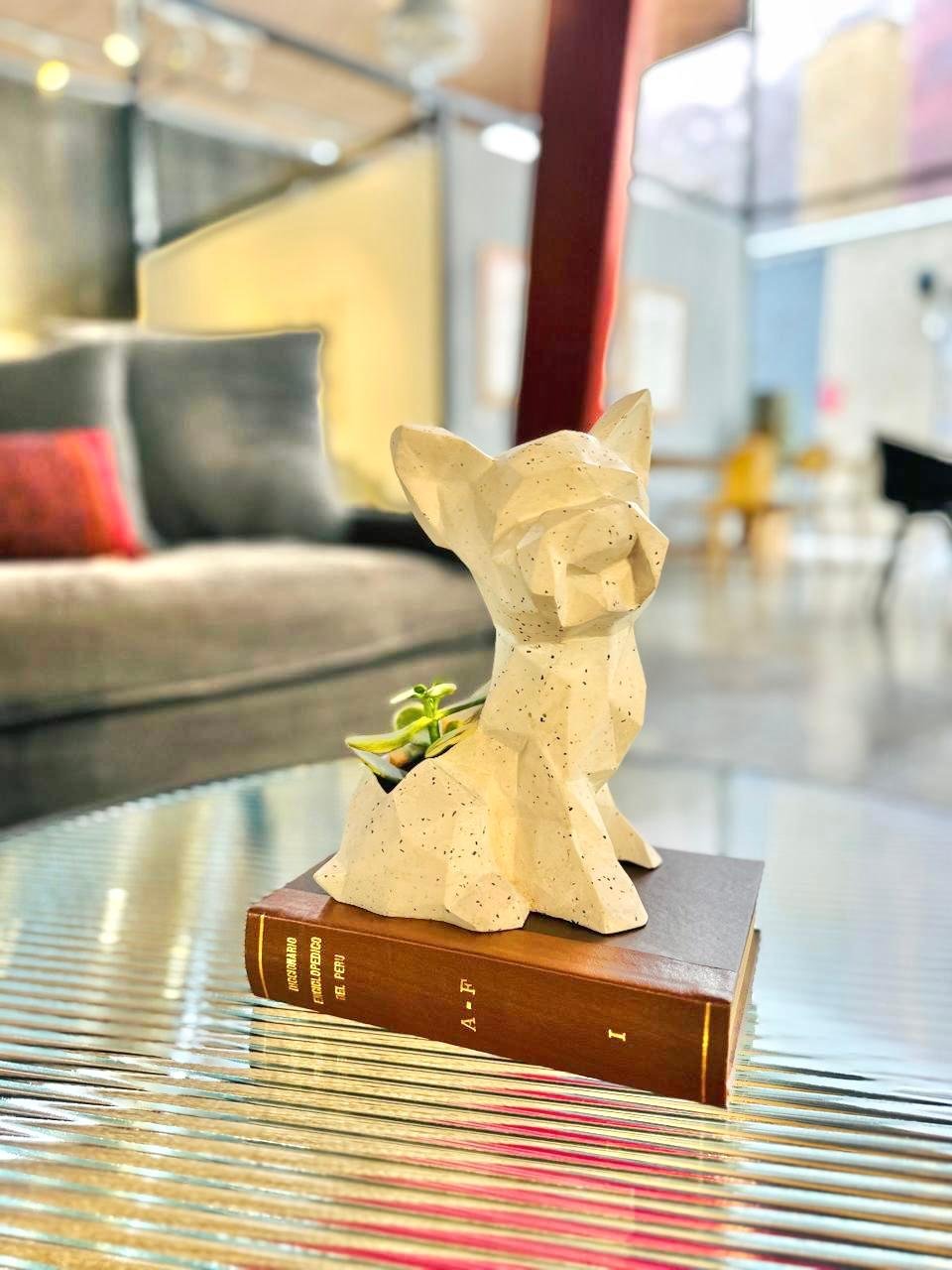 Maceta Pet Friendly Yorkie + Suculenta - Imagen 2