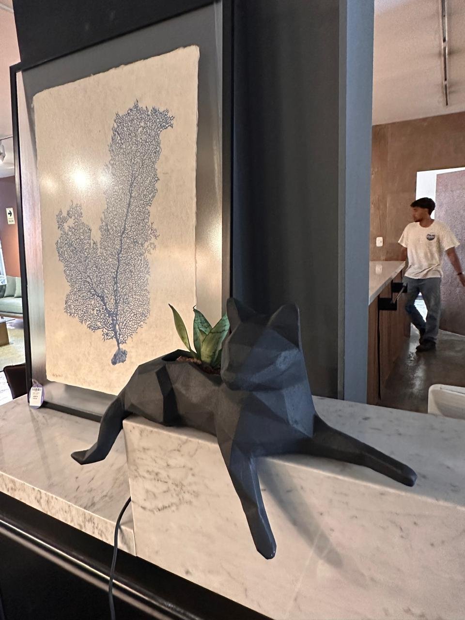 Maceta Pet Friendly Minino + Suculenta | 21cm - Imagen 12