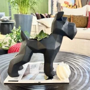 Suculenta + Maceta Pet Friendly Schnauzer | 33cm
